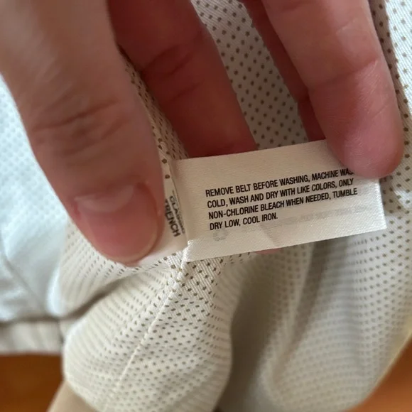 GAP Tan Trench Coat - Picture 3 of 9